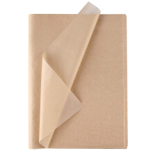 CHRORINE 60 Sheets Kraft Tissue Paper Bulk Brown Wrapping Paper Art Paper Crafts