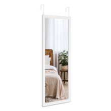 Dripex Over Door Mirror Full Length, 110 x 45cm Wall Mounted Mirror Door Hung Mi