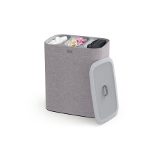 Joseph Joseph Tota Trio 90 litre laundry separation basket with lid, 3 removable