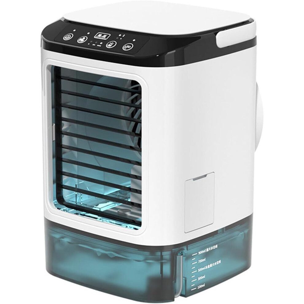 Yutngyng Air Cooler, Mini Portable Air Conditioner Fan,Noiseless Evaporative Air Humidifi