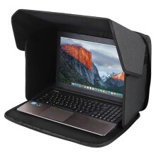 Laptop Sun Shade Privacy Screen Hood Portable Foldable Laptop Bag Outdoor Working for Notebook Sunshade