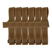 3Paare Nylon-Bundlingbänder Camping Outdoor Gepäckgurte Khaki
