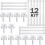 Vertical Blind Replacement Part Plastic Vertical Blind Repair set for Curtain 1