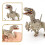 1X Duurzame Plastic Dinosaur Model Decoratie En Leerhulpmiddel 6