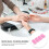 50St Sanding Nail Buffer Spons Mini Roze Voor Nagelstyling 6