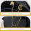 1Corsage Goudkleurige Elk Broche Kleding 5