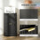 Homcom Filing Cabinet, File Cabinet with 2 Lockable Drawers and Hanging Rails 7
