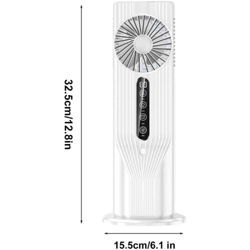USB Tischventilator Luftbefeuchter 100ml Nebel leiser Büro Schlafzimmer 1