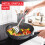 Tefal Tefal Titanium Stone Wok 28 cm, High-Performance Non-Stick Durable Coating, Meta 3