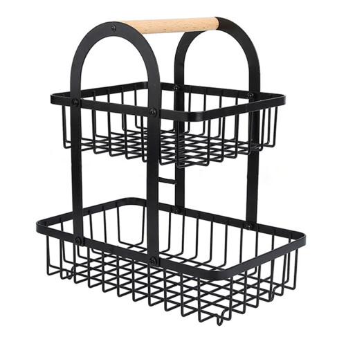 1Handheld Fruit Basket Zwart Stevig En Afneembaar 1