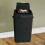 VTL 60 Litre Black Plastic Swing Bin Durable For Kitchen And Home Waste 8