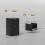 Homcom Filing Cabinet, File Cabinet with 2 Lockable Drawers and Hanging Rails 2