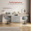 WOLTU Dressing Table Stool Swivel Modern Vanity Chair, Height Adjustable Bedroom 7