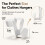 HOUSE DAY Space Saving Hangers 20 Pack, Smart Hangers for Clothes, White 2