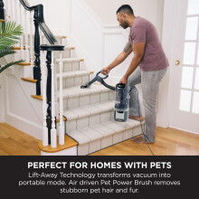 Shark Anti Hair Wrap Plus Upright Corded Pet Vacuum, 2.5L, Powered Lift-Away, An