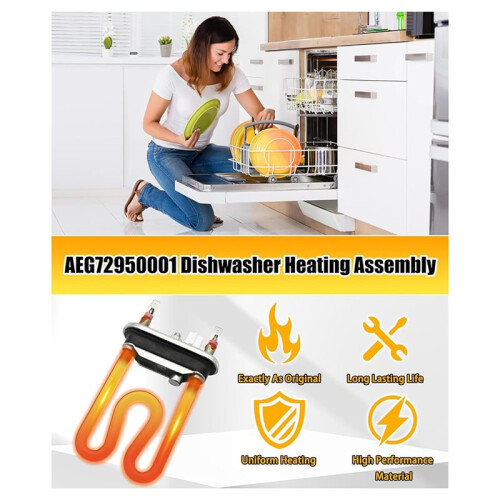 AEG72950001 Dishwasher Heater Assembly for  Dishwasher,Replace 2657686,PS7788065