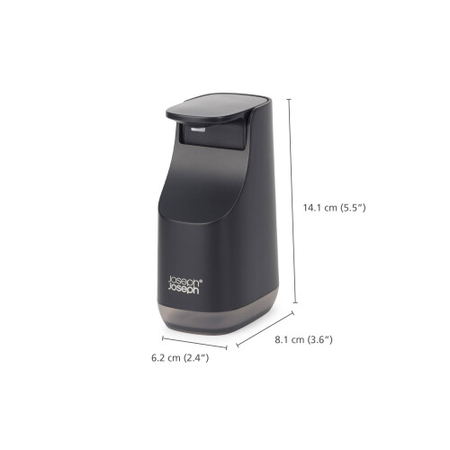 Joseph Joseph Joseph Joseph Bathroom Slim, Compact Soap Dispenser, Easy-push Pump Head, Non Dr 1