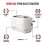Haden Haden Heritage White Toaster 2 Slice - Variable Browning Control - Electric Stai 2