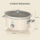 Swan Swan Retro Slow Cooker with 3 Temperature Settings, Keep Warm Function, Removabl 7