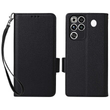 Compatibil cu ZTE Nubia RedMagic 11 Pro 5G 11 Pro+ 5G Husă telefon din piele cu textură Litchi și portofel, cu prindere la brățetă
