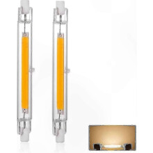 Bec LED R7s reglabil 5-20W 78-118mm, alb cald 3000K 3000LM, înlocuitor pentru lampa cu halogen J118 300W