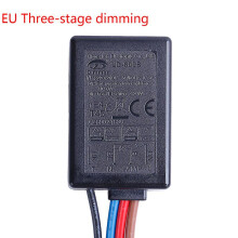 Ld-600s Dimmer tactil încorporat cu 3 căi, întrerupător pornit/oprit SUA/UE