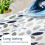 Minky Minky Extra Wide Elasticated Large Ironing Board Cover, Grey, 122 x 43cm 4