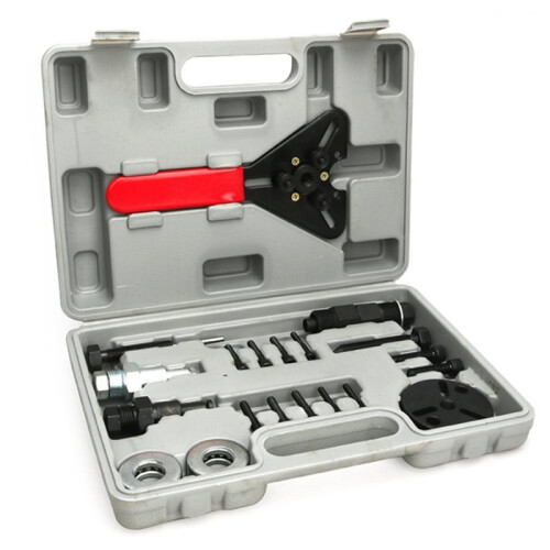 Air Conditioner Clutch Holding Tool A/C Compressor Clutch Remove Install Kit 2