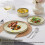 Herogo 18 Piece Dinner Set, Stoneware Dinnerware Sets for 6 People, Reactive Gla 5