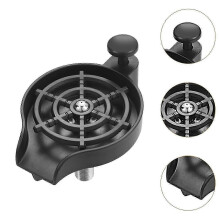 Bar Faucet Cup Rinser With Built-in Glass Cleaner And Washer