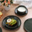 HaWare Dinner Set, 12 Piece Stoneware Dinnerware Service for 4, Reactive Glaze P 5