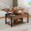 YITAHOME Lift Top Coffee Table with Drawers, 4 in 1 Multi-Function Liftable Coff 8