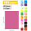Caianwin 100 Sheets A4 Coloured Paper, Multicoloured Origami Paper 2