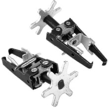 Valve Spring Compressor, Universal Carbon Steel Engine Valve Spring Compressor Valve Removal Installer Tool
