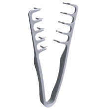 Peine voluminizador de dientes anchos para hombres, herramienta para dar volumen al cabello rizado, ideal para usar en casa o en salone