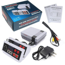 Nová retro herná konzola z roku 2026 so 620 videohrami, AV a HDMI HD výstupom, funkciou Plug and Play, klasická edícia mini zábavného s