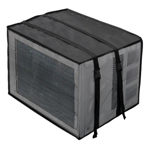 Capa de Malha para Ar-Condicionado, 22x15,7x16,5 Polegadas, Capa de Malha para Ar-Condicionado de Janela Ventilada para Proteção de Unidade de CA
