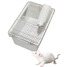 Mäuse-/Rattenkäfig mit Flaschenaufzucht- und Fütterungseinrichtung für Biomedizinische Laborforschung An Universitäten (PP)
