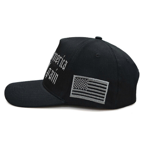 Dark Gothic Macaque Trump Cap Black MAGA Never Surrender Hat, Adjustable, Breathable 2