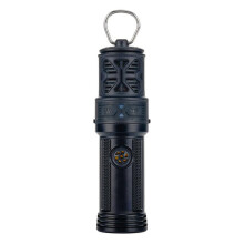Repellente portatile antizanzare impermeabile da esterno con riscaldatore per piastrine, colore nero, per campeggio e giardino