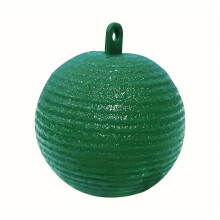 Trappola adesiva a sfera verde per mosche della frutta e zanzare, per agrumi e piante da esterno, resistente alle intemperie