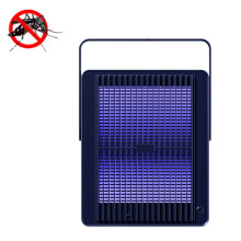 Lampa Leictreach Maraithe Mosquito Dhá I nAon Le hIonsú Chun Mosquito a Mhealladh, Oiriúnach Laistigh agus Lasmuigh, Gorm