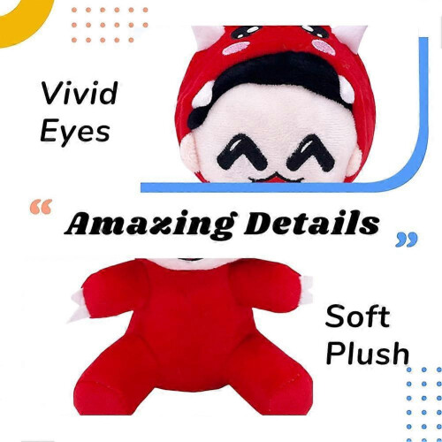 Λούτρινο παιχνίδι Anime, Omz Plushies μαλακή χνουδωτή κούκλα, διακοσμητικό μαξιλάρ 1