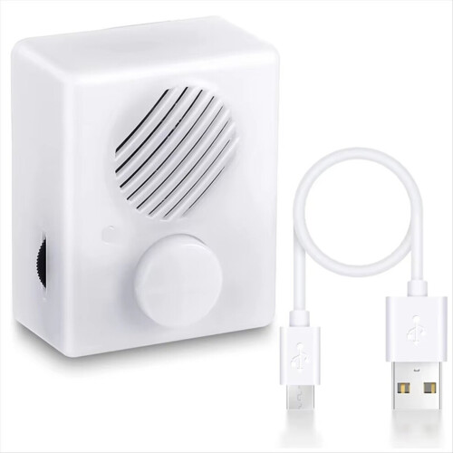 Soundbox for cuddly toys, 360-second push-button soundbox