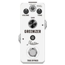LEF-323 GREENIZER Overdrive Guitar Pedal Mini True Bypass