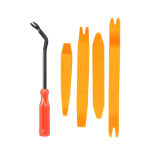 5-piece disassembly tool set, plastic pry bar, door panel and interior tool