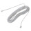 9M 30ft RJ11 6P2C Modular Telephone Cable Wire White 1