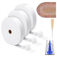 3 rollos de tiras de guata JellyRoll para alfombras, accesorios, herramienta Sasher