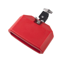 5-inch Jam Block, Percussion Block for Latin Drum Instrument (Red)