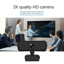 2K Webbkamera USB HD-kamera PC-kamera Datorwebbkamera med sekretessskärm